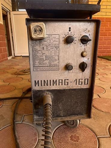 4 pot: Полуавтоматический сварочный аппарат MINIMAG-160 - Тип: MIG/MAG — 1