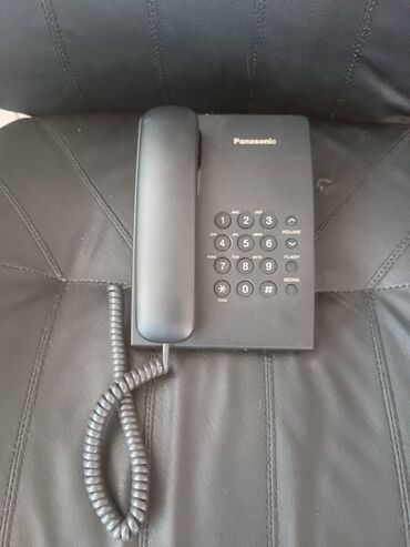 Panasonic KX TS500FX fiksni telefon crne boje, ocuvan i potpuno