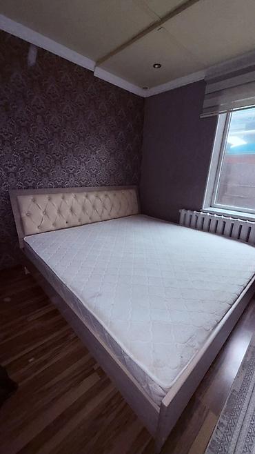 Двуспальные кровати: Двуспальная кровать, Б/у, С матрасом, длина - 2 см — 2