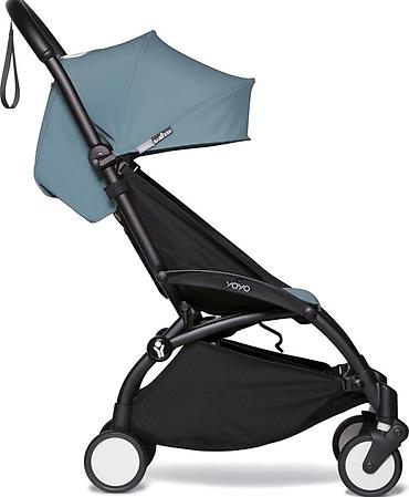 Коляскалар: Прогулочная коляска Babyzen YOYO (цвет: сине-зеленый, шасси черное) — 2
