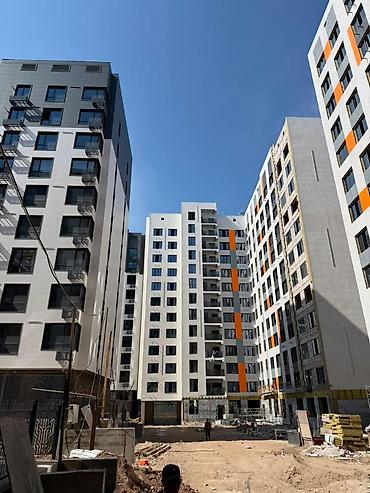 квартиры в манасе: 1 комната, 50 м², Кок-Жар мкр Элитка, 3 этаж, ПСО (под самоотделку) — 1