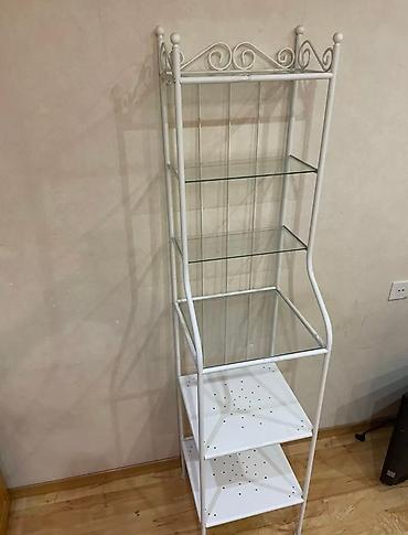 апарат пластик: Стеллаж Для ювелирных изделий и бижутерии, Ikea, 176 см * 40 см * 40 см, 
Б/у — 3