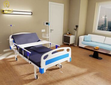 Медицинская мебель: Медицинская кровать ID-CS-06 Однасекционная кровать ID-CS-06 с