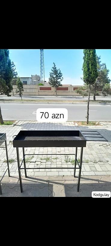 manqal setka: Metall manqal – ayaqlı, qara rəngdə. Xüsusiyyətlər: - Möhkəm metal — 4