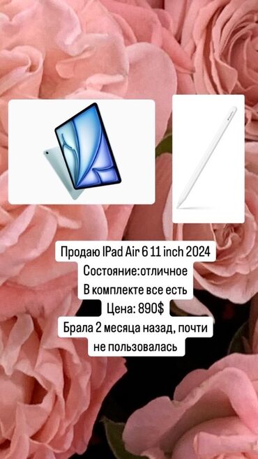 купить айпад аир 2: Планшет, Apple, память 256 ГБ, 11" - 12", Б/у, Классический цвет - Голубой