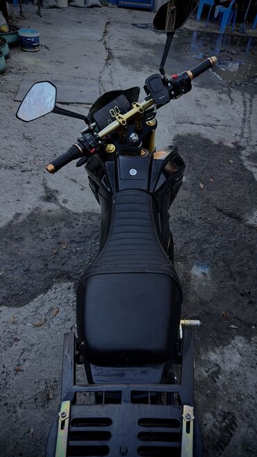Мотоциклы: Электро мотоцикл Новая резина за 5400сом Новые акамуляторы 6 штук за — 12