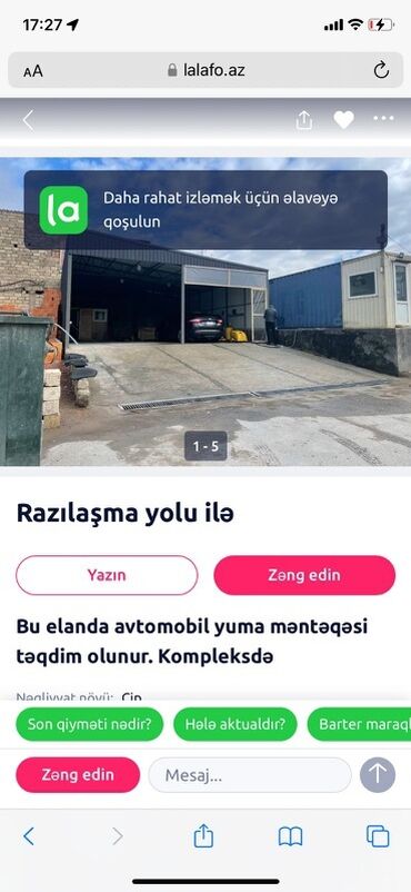 Tədbirlərin təşkili: 24 ay 1000 Azn ödəməklə avtoyuma icarəçiyə keciriləcək Bu kompleksdə