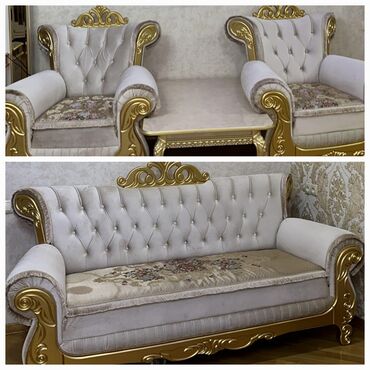 Sifarişlə divanlar: İşlənmiş, Divan, 2 kreslo
