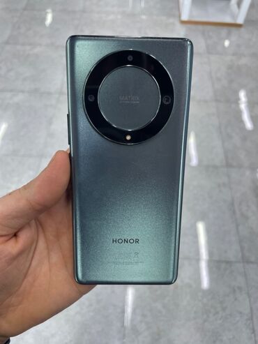 ikinci əl telefonlar: Honor X9a, 128 GB, rəng - Yaşıl, Barmaq izi, İki sim kartlı, Face ID
