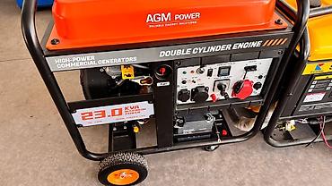 force 142: Бензиновый электрогенератор AGM Power, высокомощный коммерческий — 1