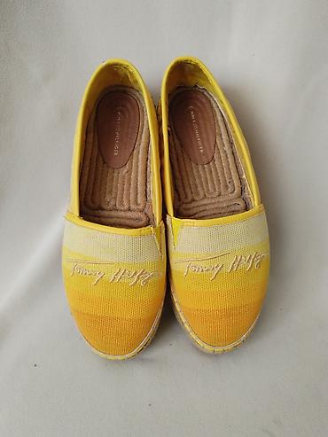 Baletanke: TOMMY HILFIGER original espadrile, broj 39. Duzina unutrasnjeg gazista — 16
