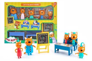 самые интересные игрушки для детей: Три кота" - набор [ акция 40% ] - низкие цены в городе! | доставка