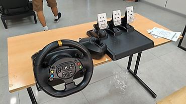 gt5 pro: Игровой руль KETEC F‑10 Pro 1080° с педальным узлом и рычагом — 1