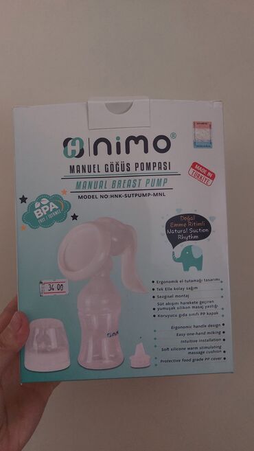 Казаны: Nimo Manual Göğüs Pompası – Model: HNK-SUTPUMP-MNL Xüsusiyyətlər: -