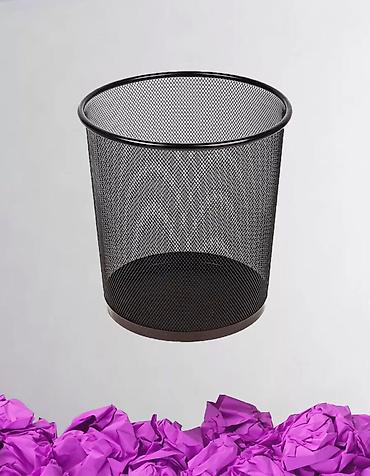 Хозтовары: 🗑 Офисные сеточные корзины / мусорные урны в наличии Практичные и — 3