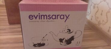 Çay dəstləri və servizlər: Çay dəsti, Keramika, 6 nəfərlik, Türkiyə — 1