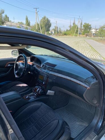 Mercedes-Benz: Mercedes-Benz S-Class: 1999 г., 3.2 л, Автомат, Бензиновая, Седан at lalafo.kg — 10 Mercedes-Benz: Mercedes-Benz S-Class: 1999 г., 3.2 л, Автомат, Бензиновая, Седан — 10