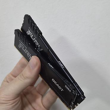 corsair vengeance: Оперативная память (RAM) для ПК, Новый, Kingston Fury, 32 ГБ, DDR4, 3200 МГц — 4