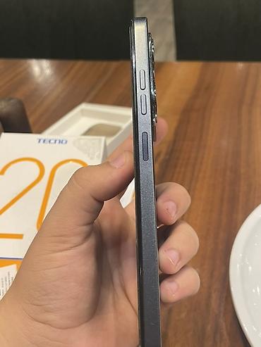 black berry passport: Tecno Spark 20, 256 GB, rəng - Qara, Sənədlərlə — 4