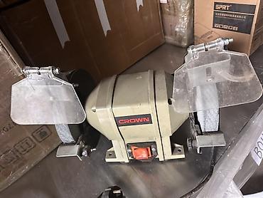 Строительное оборудование: Точильный станок CROWN CT13332 BENCH GRINDER. Компактный настольный — 2