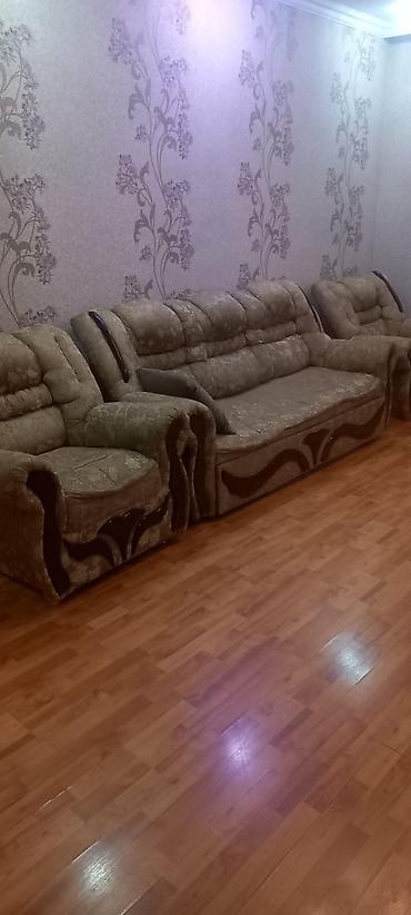piano şəkilləri: Klassik üslublu yumşaq mebel dəsti - Tərkibi: 3 yerlik divan + 2 ədəd — 2