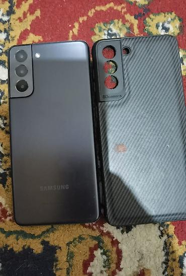 deepal s7: Samsung Galaxy S21, Б/у, 256 ГБ, цвет - Черный, 1 SIM — 1