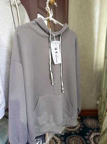 Толстовки, худи: Худи, Оверсайз, Новый, Все размеры — 1