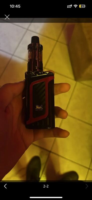 багги на радиоуправлении: Elektron siqaret (vape) cihazı – mod + tank komplekti - Güc