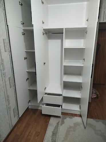 Тумбы для вещей и одежды: Тумба для вещей и одежды, Без зеркала, ЛДСП, цвет - Белый — 12