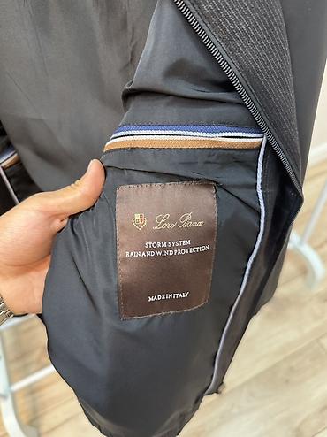 личный: Мужская куртка, M, L, XL, Loro Piana, Новый, цвет - Черный, Платная доставка, Самовывоз — 8
