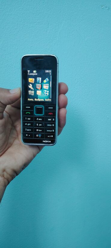 телефон fly ts110: Nokia 1.4, 512 GB, rəng - Qara, Düyməli