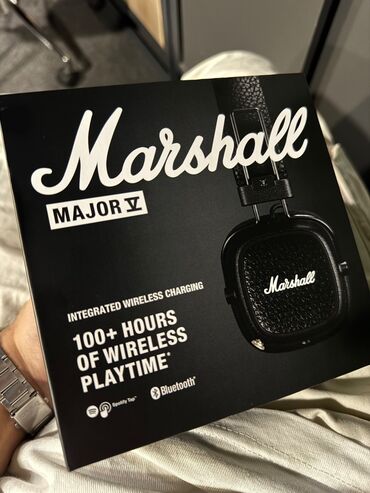 jbl flip 6 qiymeti: Yeni Simli Qulaqcıqlar, Marshall, rəng - Qara