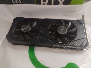 Видеокарты: Видеокарта, Б/у, Galax, GeForce RTX, 8 ГБ, Для ПК