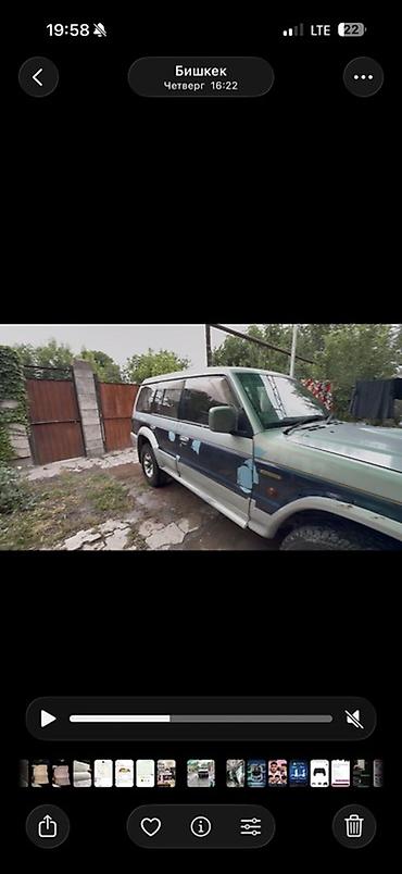 трёхдверный: Mitsubishi Pajero: 1994 г., 2.8 л, Механика, Дизель, Внедорожник — 7