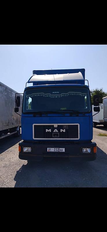 Транспорт: MAN 14.232 — борт-фургон (будка) - Кабина: дневная, аэродефлектор на — 1