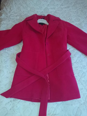 Пальто: Пальто S, M, цвет - Розовый