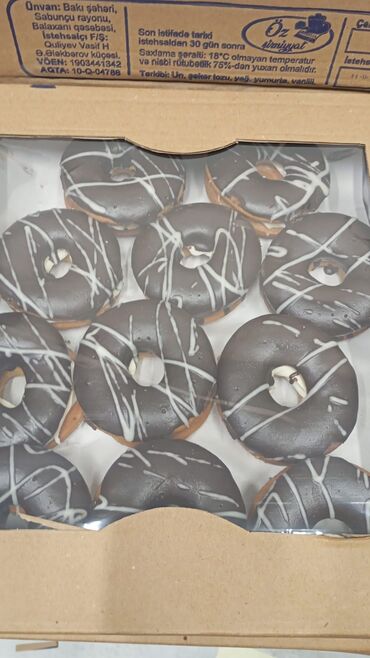 Un məmulatları: Öz Şirniyyat – müxtəlif növ qablaşdırılmış şirniyyatlar Məhsul — 2