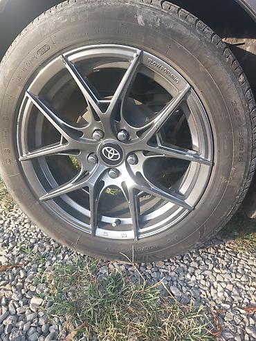 Колеса в сборе: Məhsul: Toyota loqolu yüngül lehimli disklər və şinlər komplekti - — 3