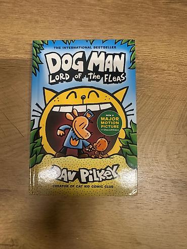 manqa: Məhsul: “Dog Man” komiks/qravl roman seriyası – Dav Pilkey Təsvir: - — 6