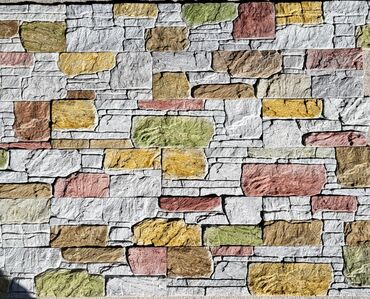 Tikinti işləri: Dekorativ daş hal hazırda ən mühasir sayılır, evin fasadınızı içəri — 29