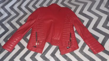 kožna jakna s: Nova kozna jakna,velicina L ali manji model,odgovara M velicini,nova