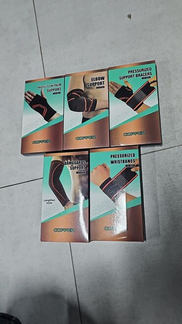 toxuma kukla: Dəstək bandajları – idman və gündəlik istifadə üçün Brend: Copper