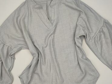 bluzki oversize plus size: Women's blouse, 2XL (EU 44)