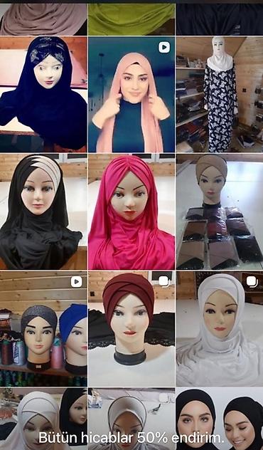 Hicab və şal kolleksiyası - Geniş model seçimi: klassik düz hicablar lalafo.az -da Hicab və şal kolleksiyası - Geniş model seçimi: klassik düz hicablar