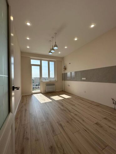 тоголок молдо фрунзе: 1 комната, 48 м², Элитка, 10 этаж, Евроремонт