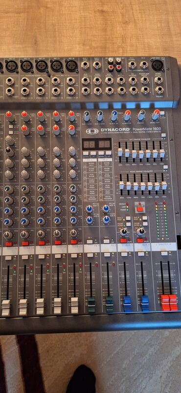 Mikşerlər: Dynacord 1600-2 Super səliqəli vəziyyətdə demək olar işlənmiyib — 6