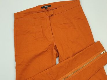 materiałowe spodnie w kratkę: Material trousers, M (EU 38), condition - Very good