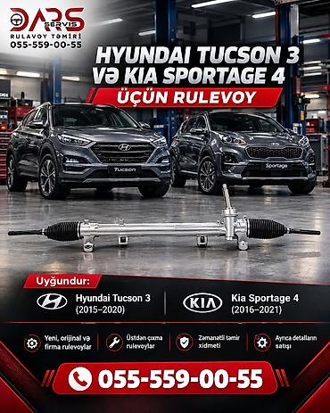 byd acar: 🔥 Hyundai Tucson 3 Və Kia Sportage 4 Elektrikli Sükan Mexanizmi — 1