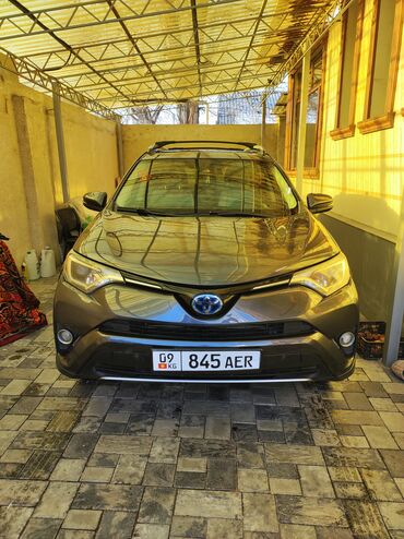 Toyota: Toyota RAV4: 2017 г., 2.5 л, Вариатор, Гибрид, Кроссовер