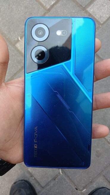 tecno pova neo 2: Tecno Pova 5, 256 GB, rəng - Göy, Face ID, Barmaq izi